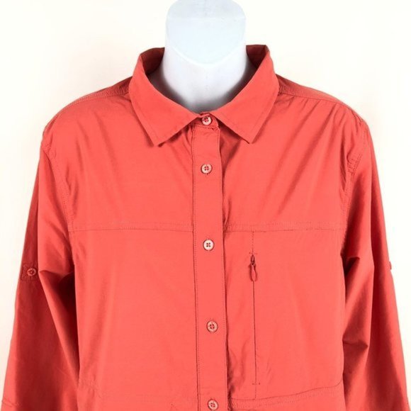 The North Face Flashdry size M  button down top - Picture 2 of 12